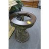Image 1 : Monkey In Palm Tree Round End Table - Nds. Glass