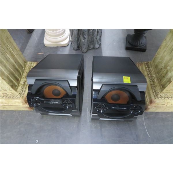 Set of Sony X-Round System Speakers (2)