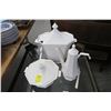Image 1 : Set of Milk Glass Serving Dishes