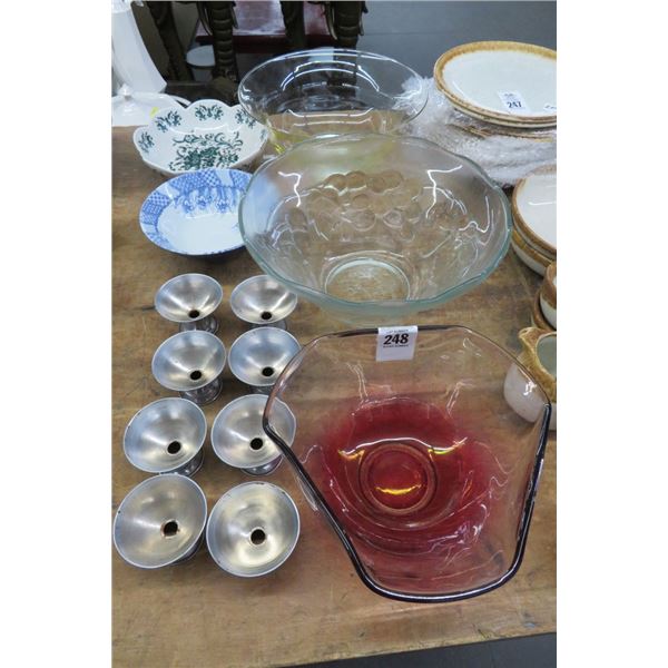 Lot of Art Glass Bowls & Others