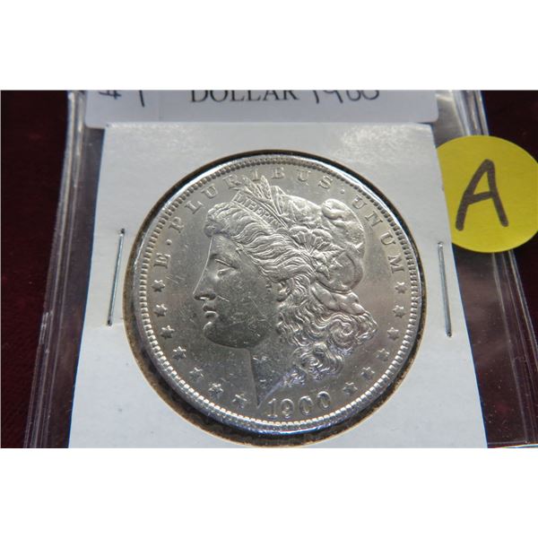 1900 Silver Morgan Dollar