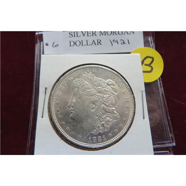 1921 Silver Morgan Dollar