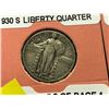 Image 2 : 1926-S/1930-S Silver Liberty Quarter