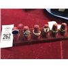 Image 1 : 6-Fashion Rings - 6 X $
