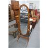 Image 1 : Oak Oval Dressing Mirror