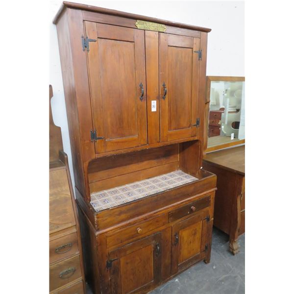 Oak Pantry Cabinet