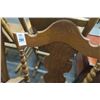Image 2 : Tiger Oak Leather Padded Seat Rocker