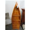 Image 1 : Pine Boat Display Cabinet