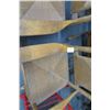 Image 2 : 2-Oak, Wicker Rocking Chairs - 2 X $