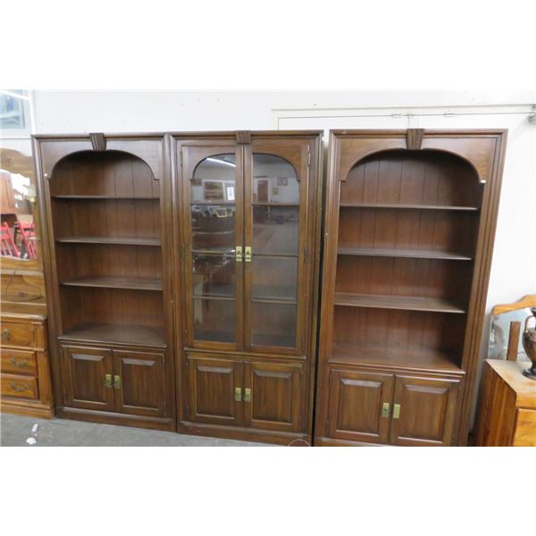 Dark Oak 3 Pc. Bookshelf Set