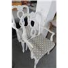 Image 1 : White Distressed Armchairs (Pair)