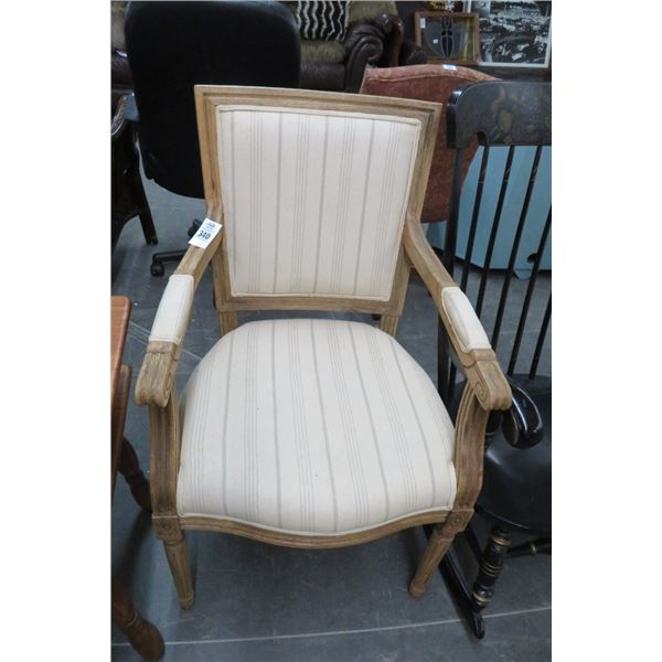 Oak Tan Fabric Armchair