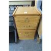 Image 1 : Oak 2 Drawer File Cabinet