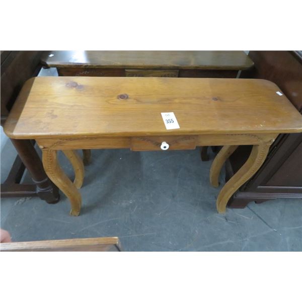 Oak Hall Table