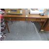 Image 1 : Mahogany 3 Drawer Writing Desk