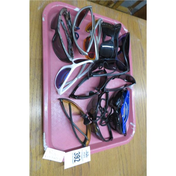 Tray Lot of Fashion Sunglasses