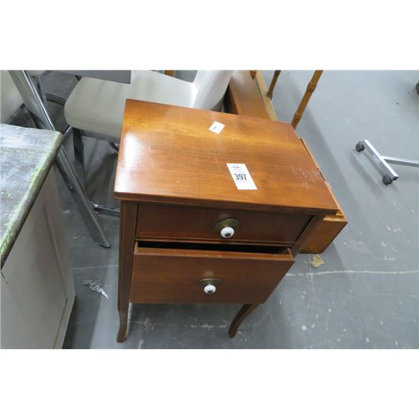 2 Drawer Side Cabinet