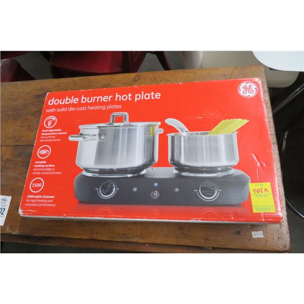 GE Double Door Burner Hot Plate