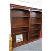 Image 1 : 2-Mahogany Bookcases - 2 X $