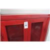 Image 2 : Red Screen Door Pantry Cabinet/Pie Case