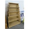 Image 1 : Distressed Wood 6 Shelf Cabinet