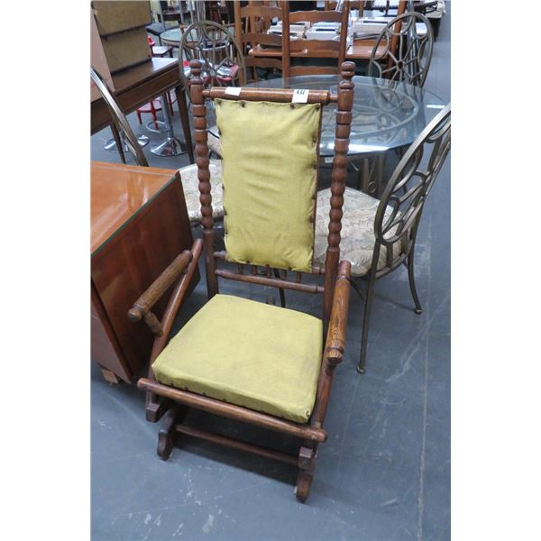 Antique Oak Rocking Chair