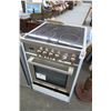 Image 1 : Galanz Stainless Steel Stove - Dented Bottom Side