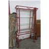 Image 1 : Red Wrought Iron 4 Tier Bakers Rack