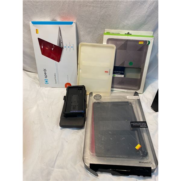 Assorted cases for electronics