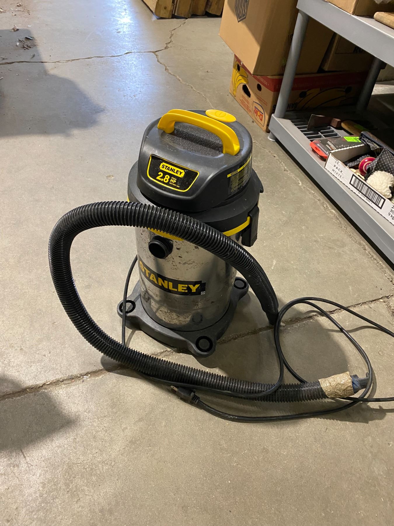 Stanley shop vacuum