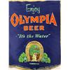 Image 2 : 1930s Olympia Beer Mini Banner 11 x 8.5"