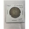 Image 2 : 1965 5 Deutsche Mark .625 Silver