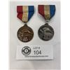 Image 1 : 1930s AAU (Amateur Athletic Union) Silver and Bronze Badges/Medals