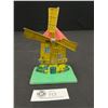 Image 1 : 1940s Tin Litho Windmill Made in Germany (US Zone) 6" Tall