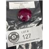 Image 2 : Polished Rough Mineral Ruby 73.15ct 25 x 14mm Round Cut Madagascar Untreated