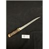 Image 2 : Boning Knife with Copper Inlay Handle - Blade 9"