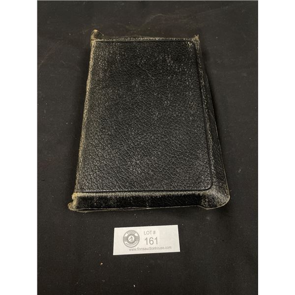 Vintage Holy Bible, Printed in Great Britain, Eyre & Spottiswoode Publishers, Inscribed 1930