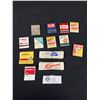 Image 1 : Variety of Matchbooks and Vintage Ice Cream Stickers - Sealed