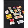 Image 2 : Variety of Matchbooks and Vintage Ice Cream Stickers - Sealed