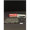 Image 1 : Genexxa Stereo Sound Mixer with Realistic Highball 2 Dynamic Microphone in Original Box