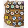 Image 2 : Hockey Puck Collection Mounted on Display Board