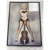 Image 2 : Framed Marilyn Monroe Print 24 x 17"