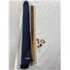 Image 1 : SportCraft Pool Cue in Travel Case