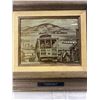 Image 2 : 17 x 15 Framed Etching - San Francisco Cable Car by Ron Morano