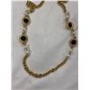 Image 2 : 1970s Heavy Fancy Gold Plated Necklace
