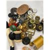 Image 2 : Lot of Vintage Sewing Stuff- Buttons, Etc.