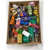 Image 2 : Box Lot of Vintage Hotwheels and Matchbox DieCast Cars, Etc.