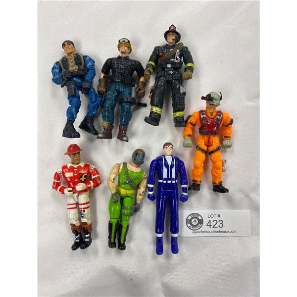 Vintage Collectible Lot of GI Joe Figures