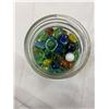 Image 3 : 500ml Mason Jar Full Of Assorted Marbles