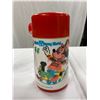 Image 2 : Vintage Aladdin Brand Walt Disney World Mickey Mouse Thermos with Lid/Cup and Batman Belly Washer Vi